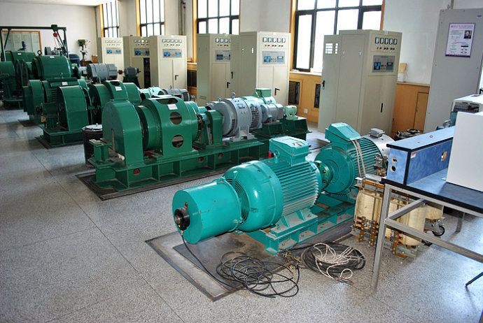 淮南某热电厂使用我厂的YKK高压电机提供动力